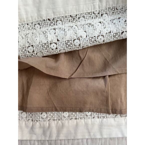 THE KOOPLES Women's Embroidery Lace L/S White Mini Dress Bridal Shower Sz XS NWT - Picture 11 of 13